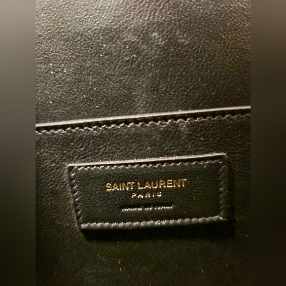 Saint Laurent Medium Uptown Leather Satchel Bag - Picture 4 of 8
